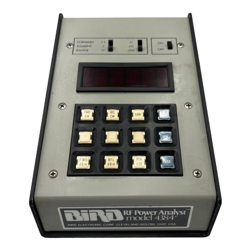 4384 Bird Wattmeter Multipurpose Thruline Wattmeter