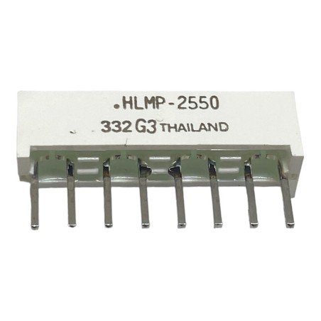 HLMP2550 Avago Led Light Bar Green Color 572nm 2.2V