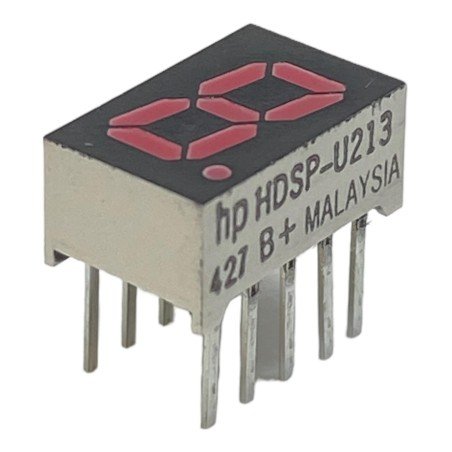 HDSP-U213 7Segment Led Display Common Cathode B+ Red Color