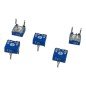 220Ohm 220R Horizontal Trimmer Potentiometer ACP 7x6.5mm Qty:5