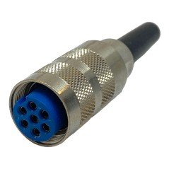 7 Pin 7 Position Female DIN Plug Connector
