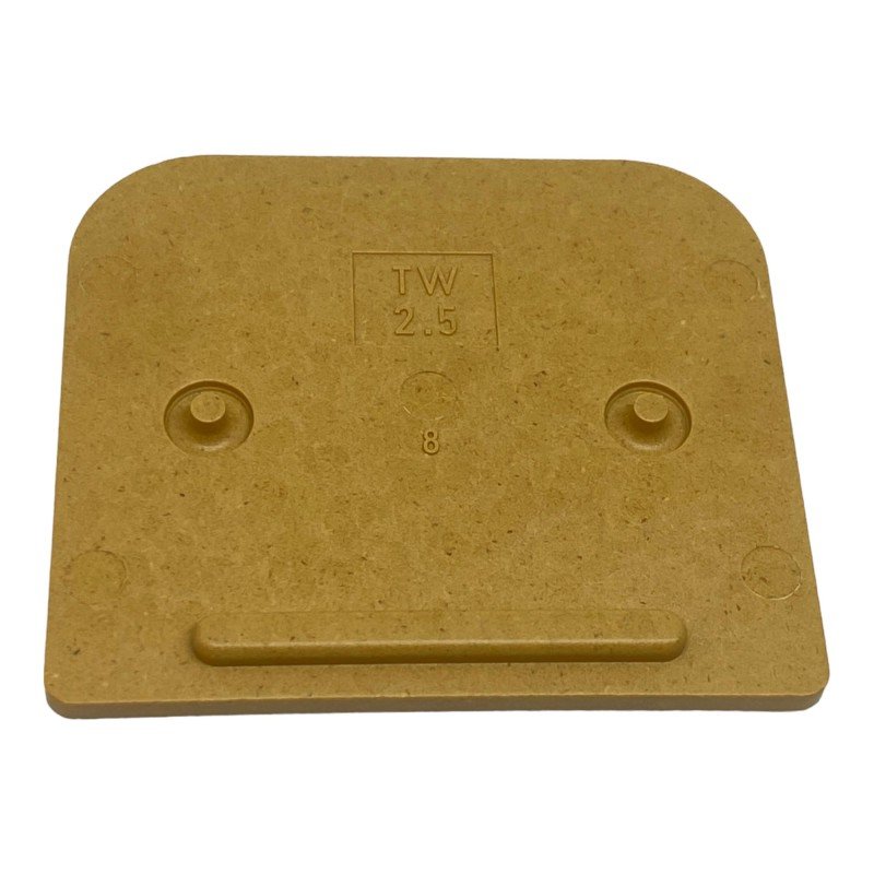 TW2.5 Weidmuller Terminal Block End Barrier Plate