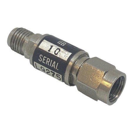 L2975 Lucas Weinschel SMA(M-F) Fixed Attenuator 10dB 3M-10dB