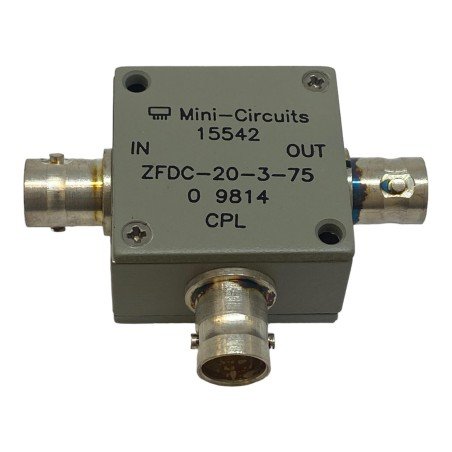 ZFDC-20-3-75 Mini Circuits Directional Coupler BNC(F) 10-250MHz