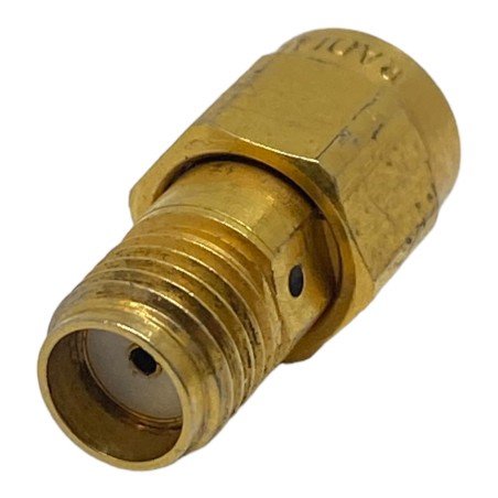 Radiall SMA (M) To SMA (F) Gold Plated Coaxial Converter Adapter