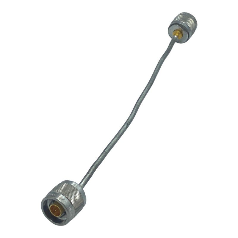 Huber Suhner N Type (M) To N Type (M) Semi Rigid Coaxial Cable 22cm