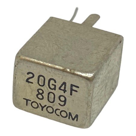 20G4F Toyocom 4 Pin Crystal Filter 20MHz 11x8.5x11.5mm