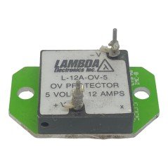 L-12A-OV-5 Lambda OV Voltage Protector 12A/5V Used