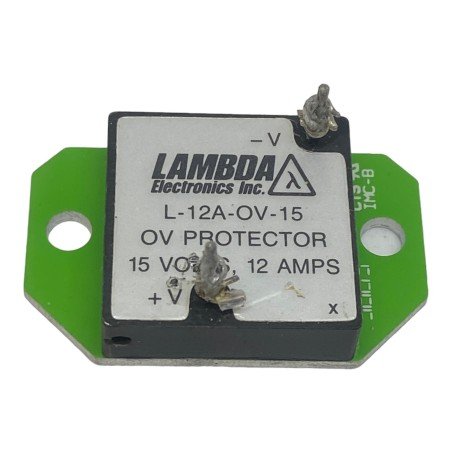 L-12A-OV-15 Lambda OV Voltage Protector 12A/15V Used