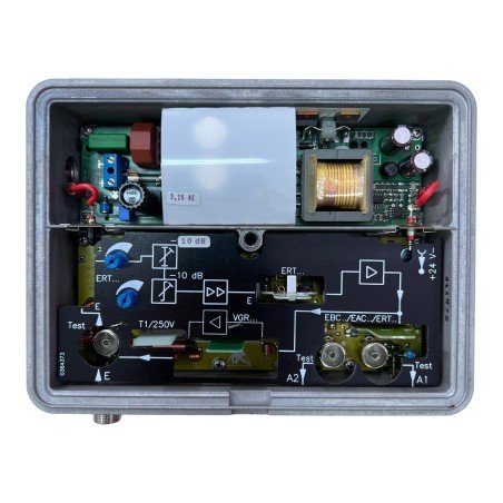 Kathrein VGF13G 5902140 VHF - UHF 40db +24VDC VGF CATV RF Amplifier with MC7862