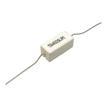 82Ohm 82R 5W Axial Wirewound Ceramic Cement Resistor