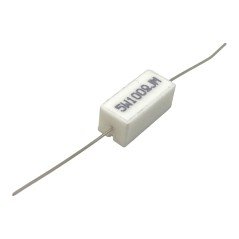 100Ohm 100R 5W Axial Wirewound Ceramic Cement Resistor