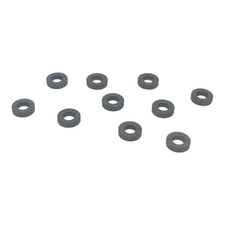 FT23-43 Ferrite Toroid Ring W:1.65mm ID:3.10mm OD:5.95mm Qty:10