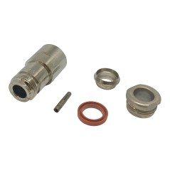 UG23B/U Amphenol N Type (F) Coaxial Connector For RG8 RG214 Cable 11GHz