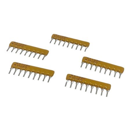1Mohm 1M 2% 9 Pin Network Resistor 9X105G Yageo Qty:5