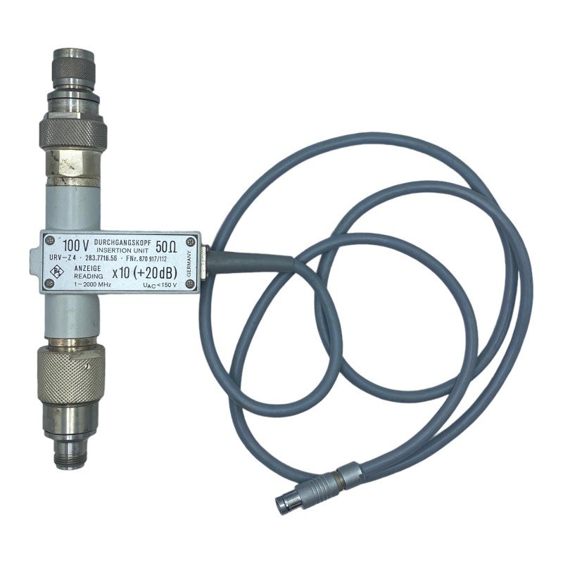 URV-Z4 Rodhe & Schwarz RF Probe Insertion Unit 100V/20dB/2GHz/50R