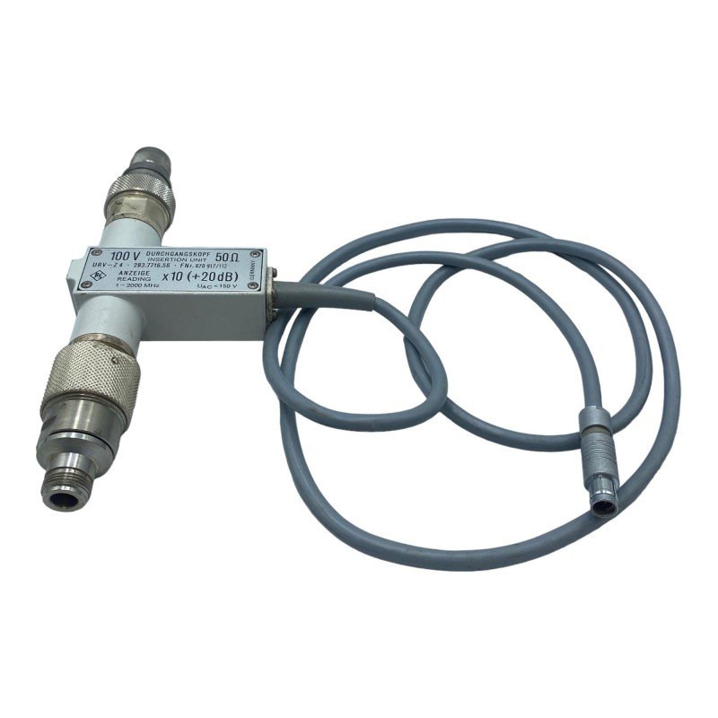 URV-Z4 Rodhe & Schwarz RF Probe Insertion Unit 100V/20dB/2GHz/50R