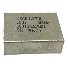 68810-12/001 Oscillatek 5 Pin Crystal Oscillator 5MHz 36x26.75x12.75mm