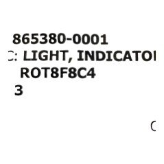 865380-0001 Litton Mil Spec Indicator Light 6210-01-068-1935