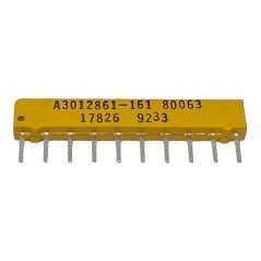 A3012861-161 Mil Spec Fixed 10 Pin Network Resistor 5905-01-275-5513