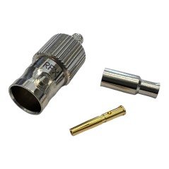 B6121E1-ND3G-5-50 Amphenol BNC (F) 50Ohm RF Coaxial Connector RG179