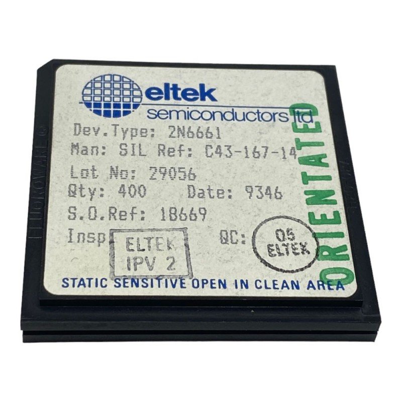 2N6661 Eltek N Channel Mosfet Transistor Die Qty:400