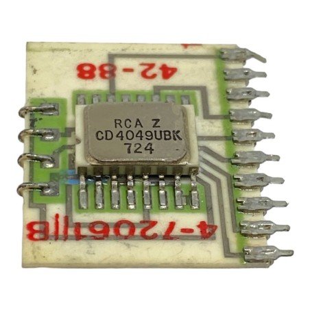 CD4049UBK CD4002BK RCA Hybrid Integrated Circuit Used