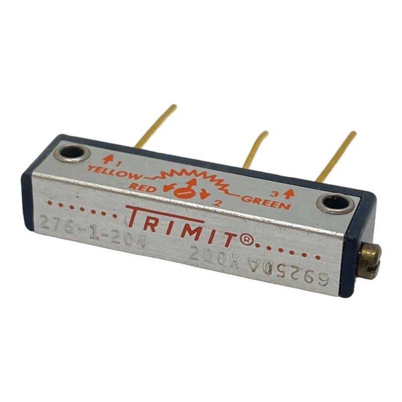200Kohm 200K Rectangular Goldpin Trimmer Potentiometer 276-1-204 Bourns