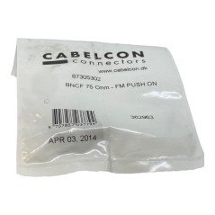 87305302 Cablecon BNC (F) To FM SC Push On Coaxial Converter Adapter 75R