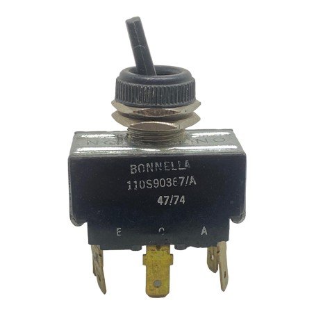 110S90367/A Bonnella DPDT Momentary Toggle Switch ON-ON