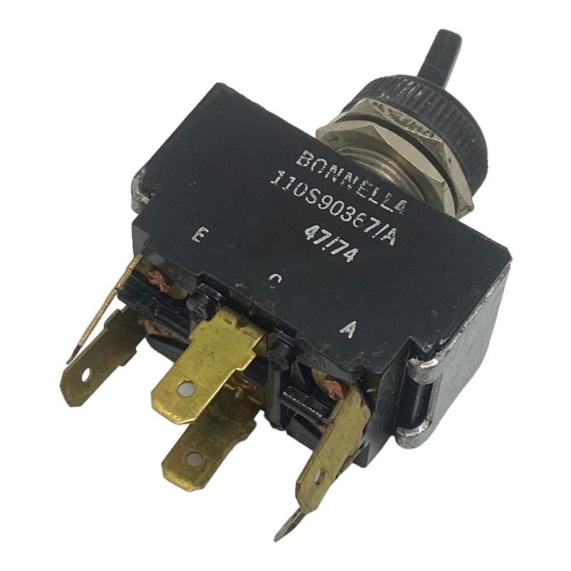110S90367/A Bonnella DPDT Momentary Toggle Switch ON-ON