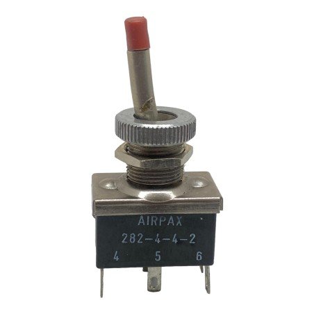 282-4-4-2 Airpax DPDT Momentary Toggle Switch ON-ON 1.5A/250V 3A/125V