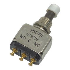 15PBI 91929 Mil Spec SPDT Momentary Pushbutton Switch NO-C-NC