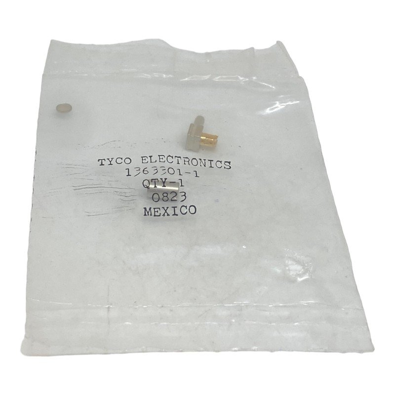 1363301-1 Tyco Electronics MCX (M) Right Angle Coaxial Connector For RG316 Cable 6GHz
