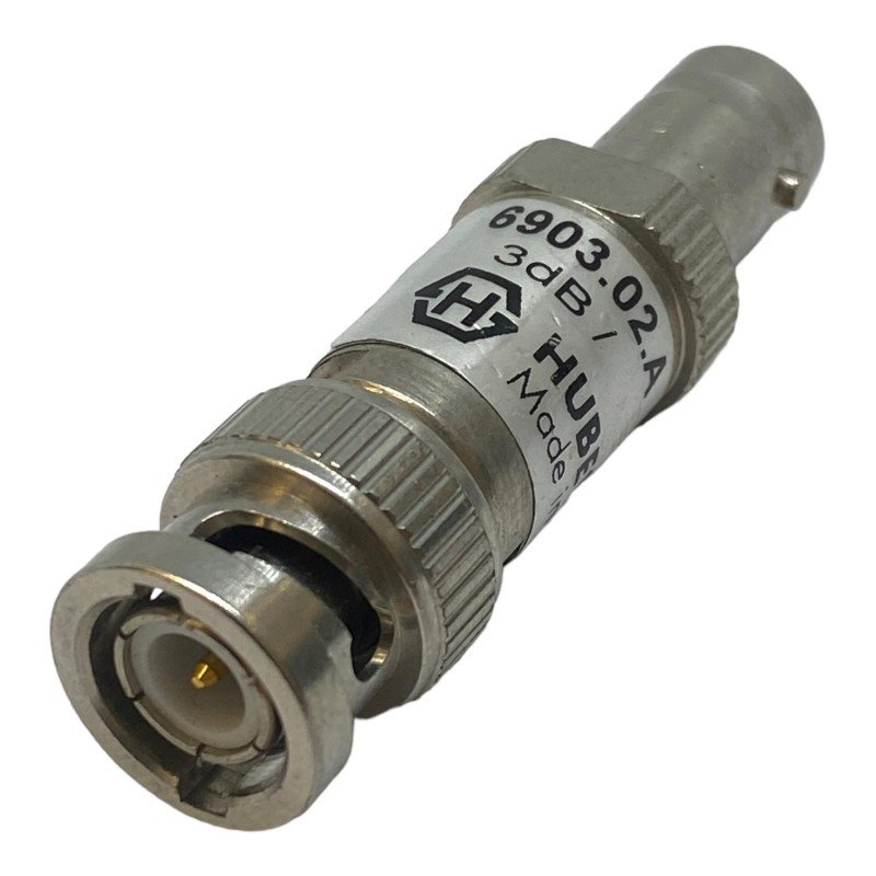 6903.02.A Huber Suhner Fixed Attenuator BNC (M-F) 1GHz/3dB/75R/1W