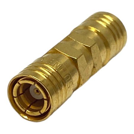 Huber Suhner SMB (F) To SMB (F) Gold Plated Coaxial Converter Adapter