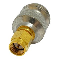 Huber Suhner N Type (F) To SMA (M) Coaxial Converter Adapter