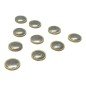 1nF 1000pF 500V SMD/SMT Circular Ceramic Capacitor GNZ 10mm Qty:10