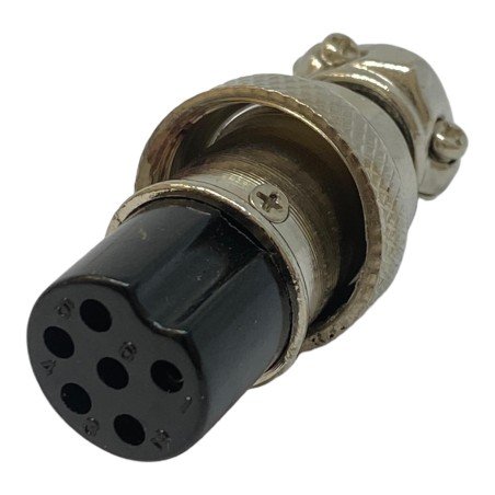 LZ309-6P 6-Pin 6 Position Female Microphone Mic Plug Socket Aviation Plug