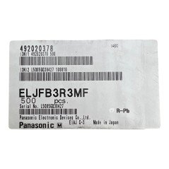 ELJFB3R3MF Panasonic Inductor 3.3uH 20% 380mA 1812 [QTY:500]