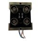 7RB-B-57 Sector Microwave Coaxial Switch DPDT BNC(f) 20Vdc DC-4Ghz