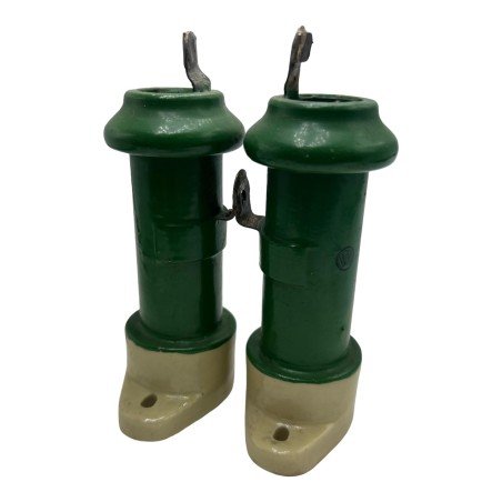 Ceramic Doorknob Capacitor TC 30/90 Dual, 2xc400pF 8000V 8KV 10%