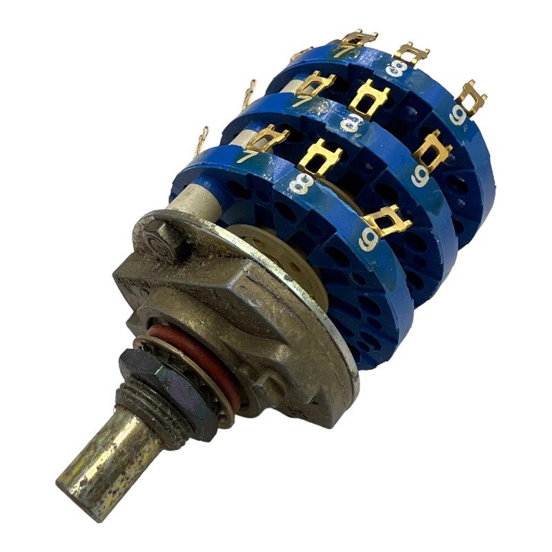 Rotary Switch SP9T 3 Deck Goldpin EMK JEAN RENAUD FRANCE