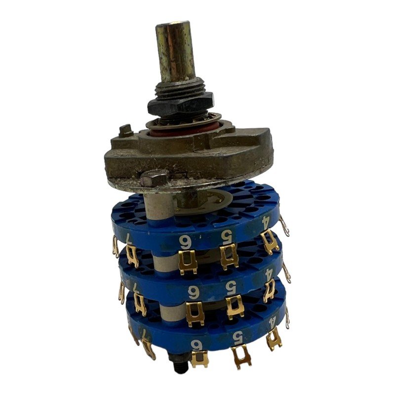 Rotary Switch SP9T 3 Deck Goldpin EMK JEAN RENAUD FRANCE