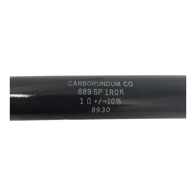 889SP1R0K Carborundum Non Inductive Tubular Resistor 1Ohm 275W 5% 12x1" 1OHM 10%
