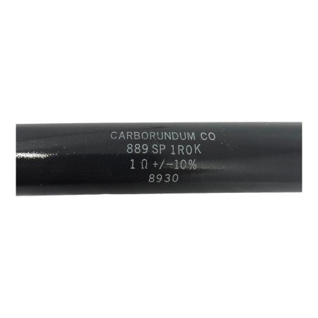 889SP1R0K Carborundum Non Inductive Tubular Resistor 1Ohm 275W 5% 12x1" 1OHM 10%