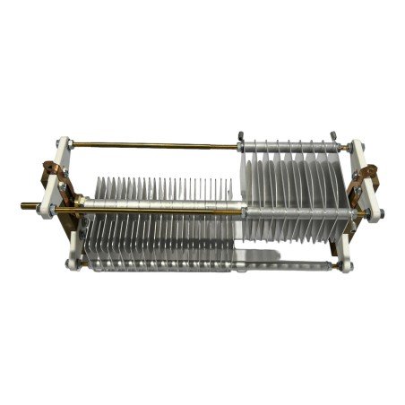 Air Variable Capacitor 2 Gang 140pf + 80pf CTTech