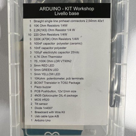 Arduino Kit Workshop Livello Base