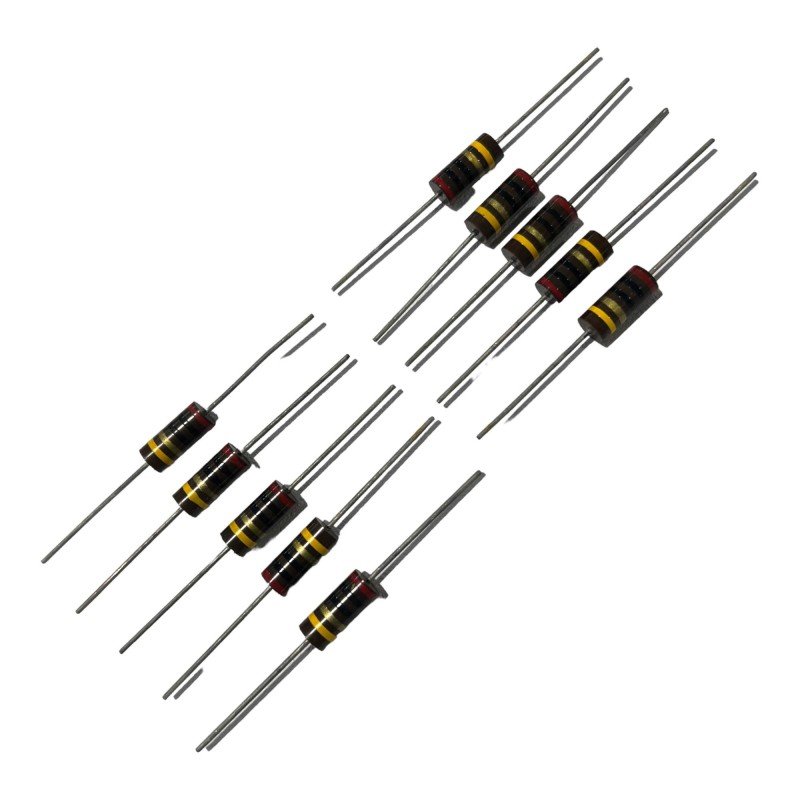 20Ohm 2W 25PPM 5% RESISTORS ALLEN BRADLEY [QTY:10]