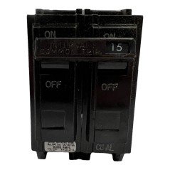 THQL2115 Circuit Breaker Molded Case General Electric 15A 120V/240V 2 Pole
